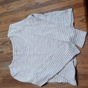 Multi-color Madewell Lightweight Knit Sweater (size large)